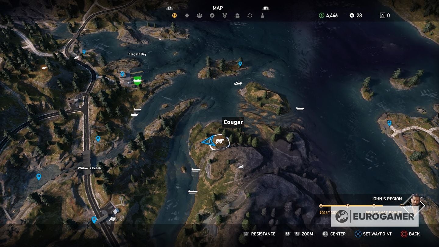 Far Cry 5 hunting: All animal locations, including bear, eagle, elk